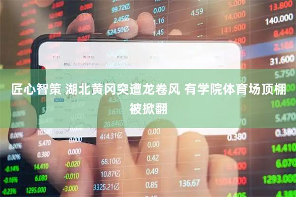 匠心智策 湖北黄冈突遭龙卷风 有学院体育场顶棚被掀翻